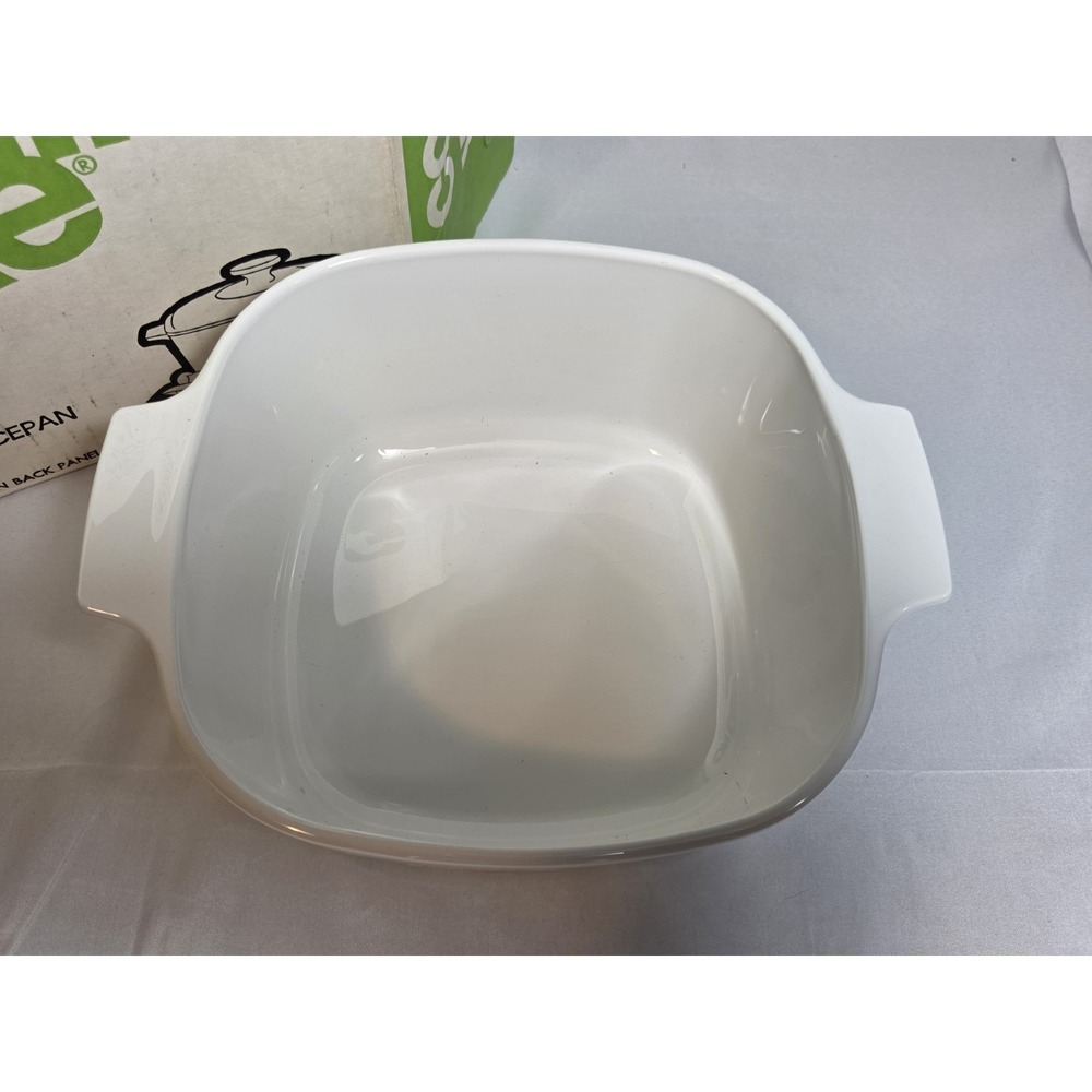 RARE NIB Vintage CorningWare Spice O' Life 3 QT Square Casserole with Lid - Picture 5 of 11
